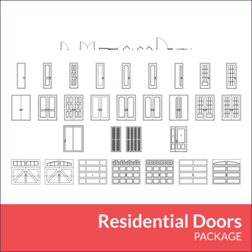 Residential Pocket Door Details Dwg Residential Doors Package