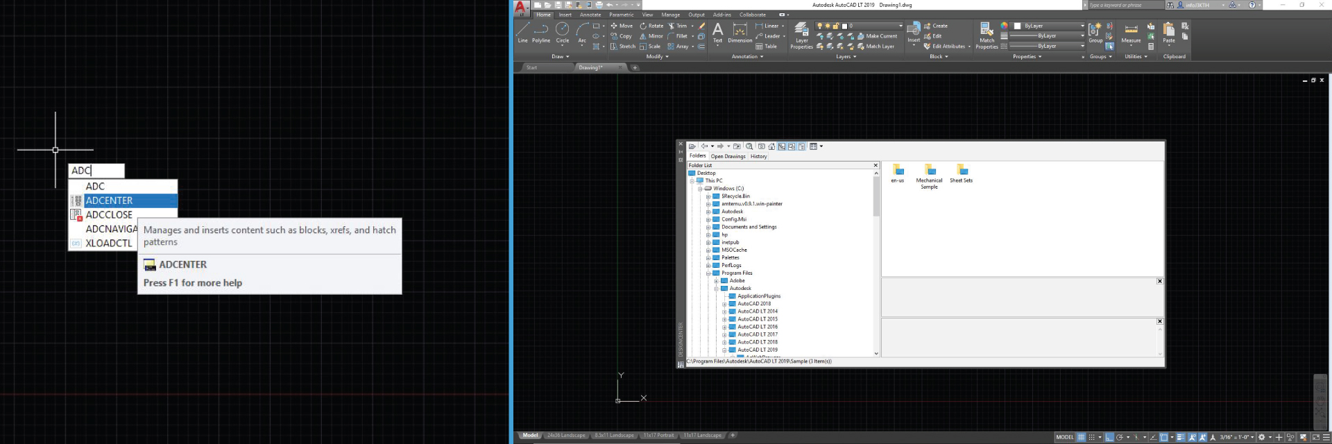 tool pallets autocad for mac