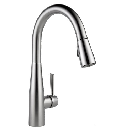 Delta Chrome Essa Pull-Down Faucet with Pull-Down Sprayer