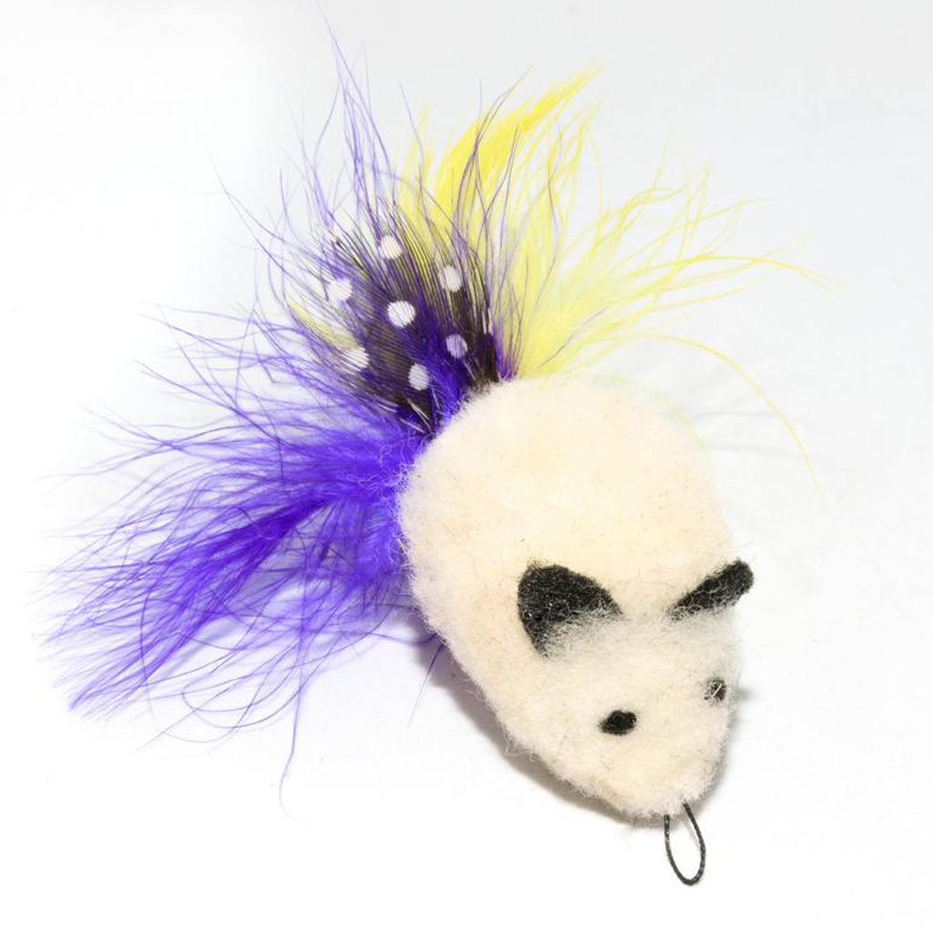 Best Cat Cat Lure Wooly Feather Mouse
