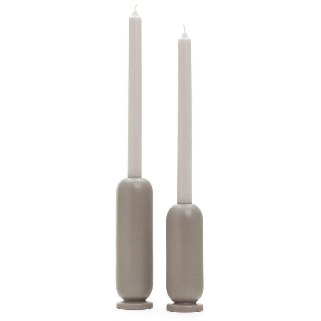 Spruce Beaubien Taper Candle Holder - Taupe