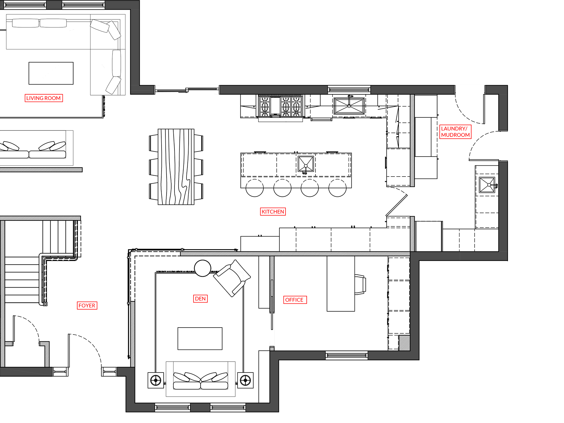 Milton Bungalow Plan by Unfold Creative Studio